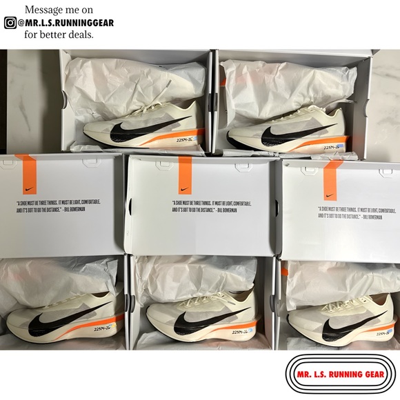 Nike Vaporfly 4 Proto Road Running Shoes HF6413-100 - Picture 2 of 12